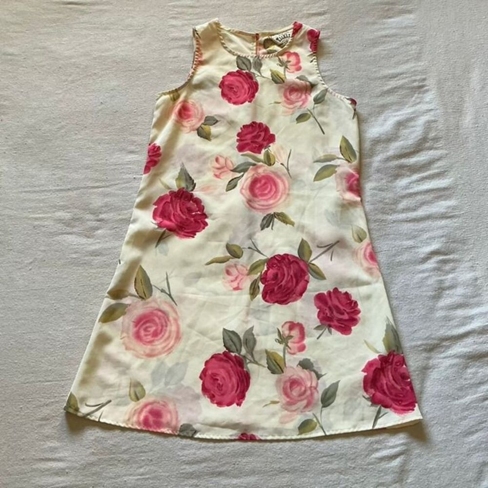 Vintage Timeless Good Show Floral A-Line Dress